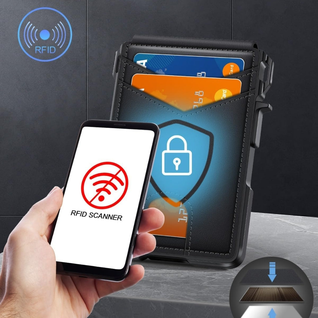 Ascend™ Ultratunn Plånbok med RFID-blockering