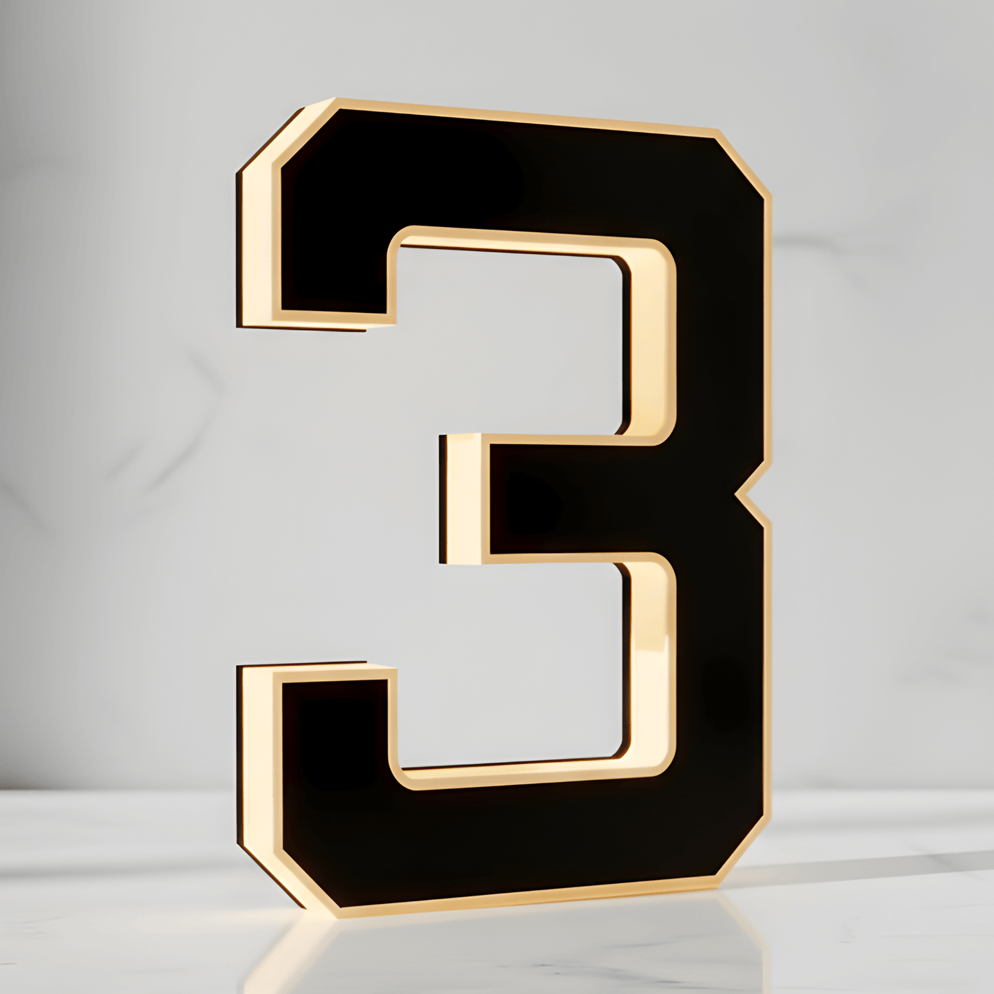 NordLume – Solcellsdriven Husnummerlampa, Sensor & Enkel Montering