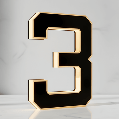 NordLume – Solcellsdriven Husnummerlampa, Sensor & Enkel Montering