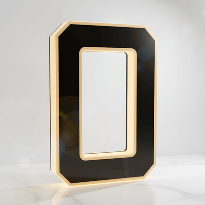 NordLume – Solcellsdriven Husnummerlampa, Sensor & Enkel Montering