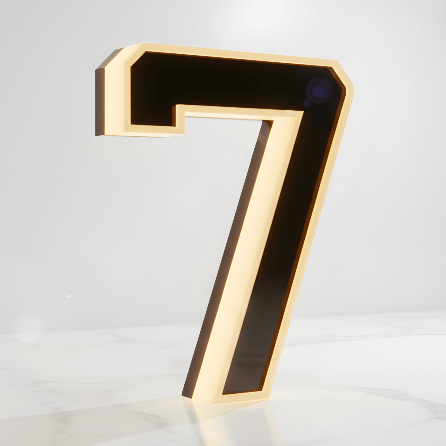 NordLume – Solcellsdriven Husnummerlampa, Sensor & Enkel Montering