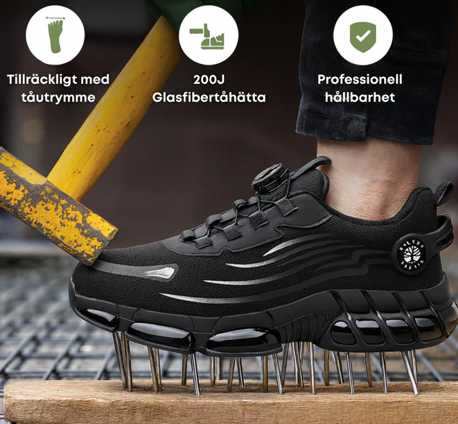 ArmorFlex S3 Air 2.0 – Ultralätta skyddsskor med stålhätta & vridspänne