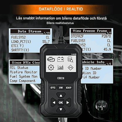 ScanVerse - OBD2 Bilscanner | Felkodsläsare för Bilar med 11 Funktioner & 9 Protokollstöd