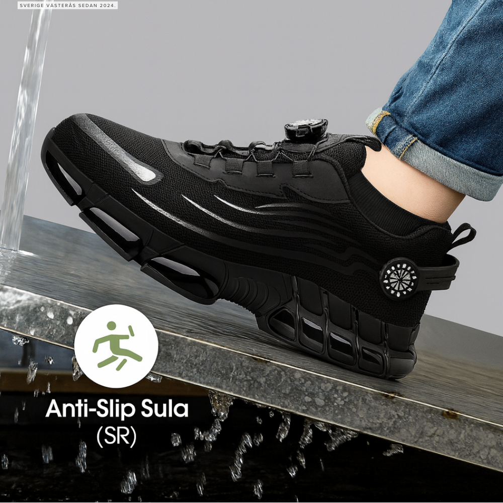 ArmorFlex S3 Air 2.0 – Ultralätta skyddsskor med stålhätta & vridspänne